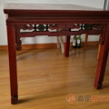 老榆木实木八仙桌(有图)