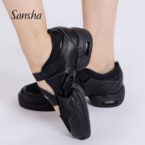 Sansha 三沙广场舞鞋女 夏凉鞋软底跳舞鞋玛丽珍透气现代舞运动鞋