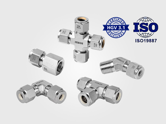 HUIDA 6D 系列双卡套接头通过关键氢能标准测试，助力氢燃料汽车安全升级
