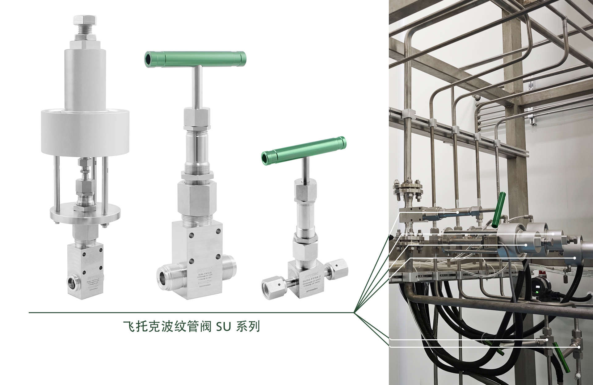 辉达注册波纹管阀用于半导体制造有毒气体管路