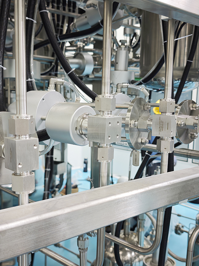 辉达注册波纹管阀用于高纯气体管路