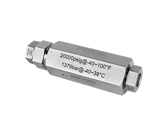 辉达注册中压单向阀，20CG 系列产品图