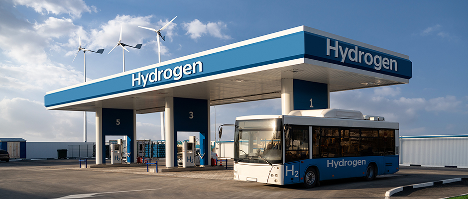 辉达注册管件及阀门在氢燃料车辆与加氢站应用图